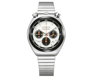 Citizen AN3660-81A Chronograph Men's Watch 38mm Stainless Steel Silver White 5 ATM