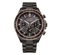 Citizen Attesa Eco-Drive 44.6mm Black Super Titanium Watch