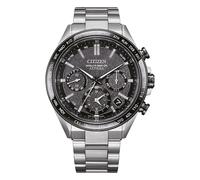 Citizen Attesa Satellite Wave GPS 44.6mm Grey Dial & Super Titanium Watch