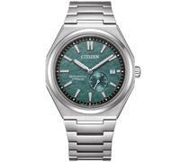 Citizen Automatic Titanium NJ0180-80X - Man - 40 mm - Analogue - Automatic - Sapphire Glass Green 24 mm