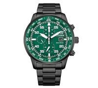 CITIZEN Aviator Chrono Green and Black Watch for Men - Ref. CA0885-54X