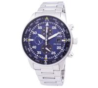 Citizen Aviator Chronograph Compass Blue Dial Eco-Drive CA0690-88L Mens Watch
