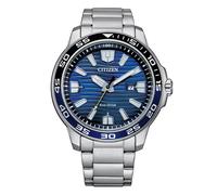 Citizen AW1525-81L Sport Eco-Drive Blue Dial Bracelet Watch - W38214