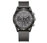 Citizen Men's Chronograph Eco-Drive Watch with Rubber Strap CA4625-02H