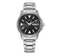 Citizen Gents Eco-Drive Sports Black Dial Stainless Steel Watch