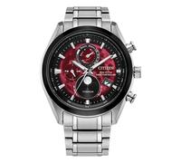 Citizen Tsuki-Yomi Radio Controlled Moon Phase Red Watch BY1018-55X