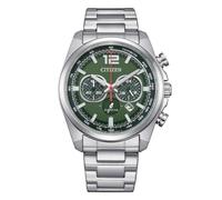 Citizen Ca4640-50x Eco-drive Chronograph Watch - Green Dial