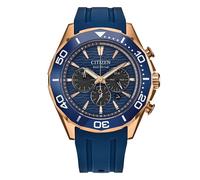 Citizen CA4733-00L Chronograph Blue Strap Watch - W38474