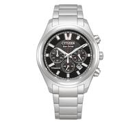 Citizen CA4750-51E Men's Watch Titanium Solar Chronograph Black Dial Sapphire Crystal 10 ATM