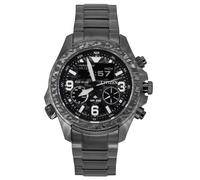 Citizen Chronograph Black And Grey Dial Eco-Drive 200M Men's Watch JV1008-63E