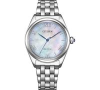 Citizen L Eco-Drive Mother Of Pearl Dial Casual Women's Ladies Watch EM1140-80D
