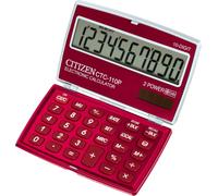 Citizen CTC 110rd Premium Red Electronic Tax Calculator 10 Large Numbers New