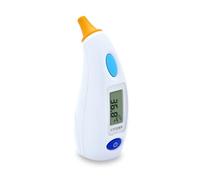 Citizen CTD504 Digital Ear Thermometer For Babies, Children And Adults, Fast Infrared Tympanic Temperature Reading, Hygienic Probe Cover Free Design, High Fever Alert And 12 Memory Recall