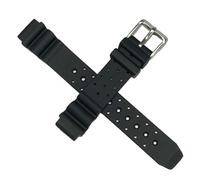 CITIZEN Diver watch strap for women's diver watch model ECO-Drive EP6050 + EP6051 rubber black 15 mm lug