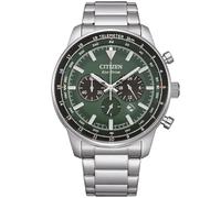 Citizen Eco-Drive Aqua Chronograph CA4500-91X - Man - 44 mm - Analogue - Quartz - Mineral Glass Green 22 mm