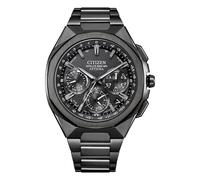 Citizen Eco-Drive Attesa Men's Eco-Drive Black Dial & Black Super Titanium Bracelet Watch