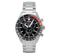 Citizen AT2566-88E Eco-Drive Solar Watch Men's Watch Chronograph Stainless Steel Black 43mm 10ATM