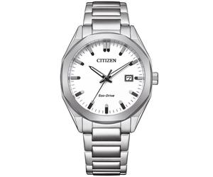 Citizen Eco-Drive BM7620-83A - Unisex - 38 mm - Analogue - Quartz - Mineral Glass White 20 mm