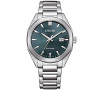 Citizen Eco-Drive BM7620-83X - Unisex - 38 mm - Analogue - Quartz - Mineral Glass Green 20 mm
