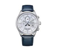 Citizen Eco-Drive BY1030-09A Men's Watch Radio Solar Moon Phase Blue