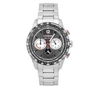 Citizen CA4714-55E Racing Chronograph Men's Watch with Eco-Drive Solar Movement, Stainless Steel Case, 10 ATM