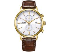Citizen Eco-Drive Chronograph CA7062-15A - Man - 42 mm - Analogue - Quartz - Sapphire Glass White 20 mm