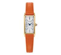 Citizen Eco-Drive 'Fio' Brown Leather Strap Watch