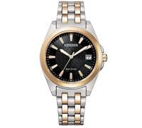 Citizen Eco-Drive Ladies EO1213-85E - Woman - 33 mm - Analogue - Quartz - Sapphire Glass Black 16 mm