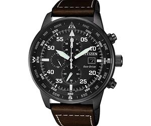 Citizen Eco-Drive Men's Aviator Chronograph Watch CA0695-17E
