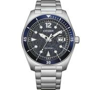 Citizen Eco-Drive Mens Stainless Steel Watch Blue 43mm AW1881-52L