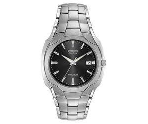 Citizen Eco-Drive Men's Titanium Bracelet Watch