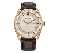 Mens Citizen Eco-Drive Strap Wr100 Watch AW0082-01A