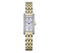 Citizen Eco-Drive Mother Of Pearl Crystal Dial & Two Tone Bracelet Watch
