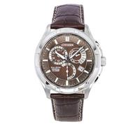 Citizen Eco-Drive Brown Dial Dress 100M Men's Watch BL8160-07X