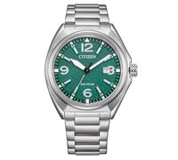 Citizen Men's Analogue Eco-Drive Watch with Stainless Steel Strap AW1571-76X