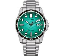Citizen Eco-Drive Sport Marine AW1816-89L - Man - 41 mm - Analogue - Quartz - Mineral Glass Green 22 mm