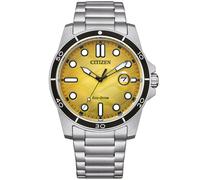 Citizen Eco-Drive Sport Marine AW1816-89X - Man - 41 mm - Analogue - Quartz - Mineral Glass Yellow 22 mm