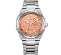Citizen Eco-Drive Titanium AW0130-85ZE - Man - 39 mm - Analogue - Quartz - Sapphire Glass Orange 39 mm