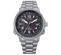 Citizen Eco-Drive Watch Cb0240-88e, Men's Analogue, Silver, 0, Silver, 0, Bracelet