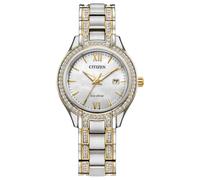 Citizen Eco-Drive Women's Silhouette Crystal Bracelet Watch
