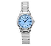 Citizen Elegance Light Blue Dial Eco-Drive FE1241-71L Women's Ladies Watch