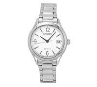Citizen Elegance White Dial Stainless Steel Eco-Drive FE6121-67A Women's Watch