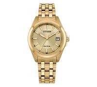Citizen EO1222-50P Women's Strap Eco-Drive Date Bracelet Strap Watch, Gold