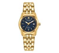 Citizen Ladies' Gold Plated Corso Eco-Drive Watch Blue