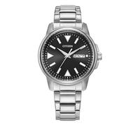 Citizen Gents Eco-Drive Sports Black Dial Stainless Steel Watch