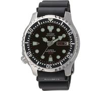 Citizen Herren Analog Automatic Armbanduhr mit Gummiband Promaster Marine