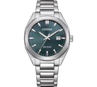 Citizen Eco-Drive BM7620-83X - Unisex - 38 mm - Analogue - Quartz - Mineral Glass Green 20 mm
