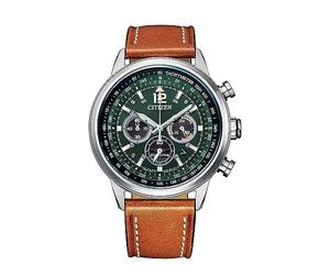 Citizen Herren Chronograph Eco-Drive Armbanduhr Pilot