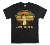 Citizen Kane Shirt, Don't Believe Everything You Hear On The Radio Vintage T-Shirt, Movies Quote Unisex Tshirt Black