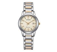 Citizen Ladies Cream Dial Two-Tone Bracelet Watch